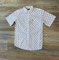 MENS ARIAT TERRANCE SHORT SLEEVE WHITE SHIRT | 10048372