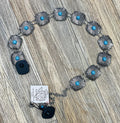 ‘’ISA’’ GIRLS SILVER CONCHO BELT