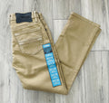 ROCK & ROLL MEN’S KHAKI SLIM FIT STRAIGHT BOOT JEANS|BM1RD06141