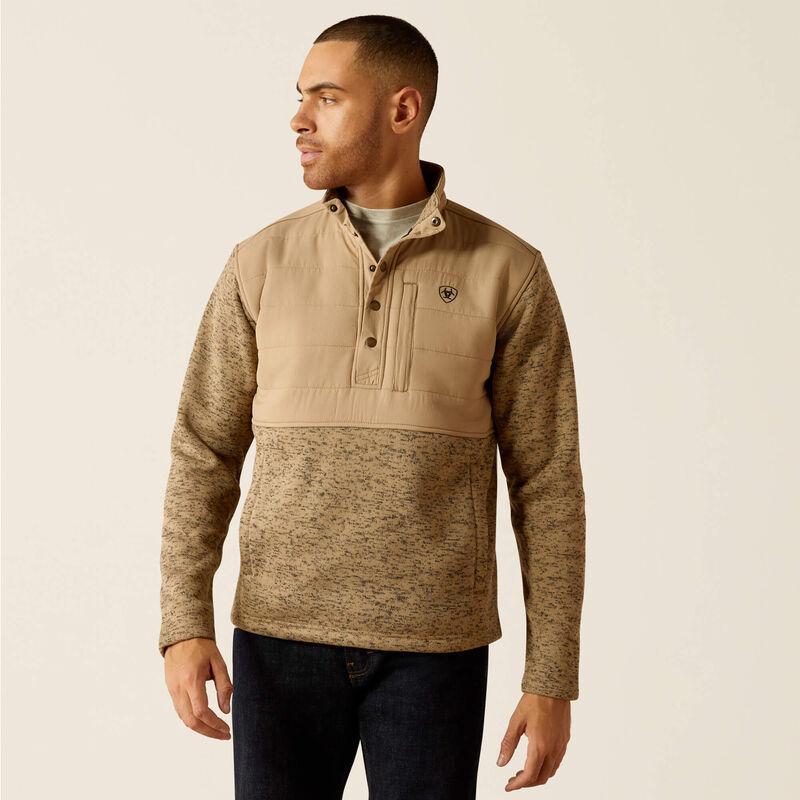 MENS ARIAT  CALDWELL REINFORCED CHINCHILLA SNAP SWEATER| 10052779