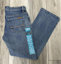 ROCK & ROLL MEN’S LADDER STITCH V46 MEDIUM WASH  SLIM FIT STRAIGHT BOOT JEANS | VM1RD08632
