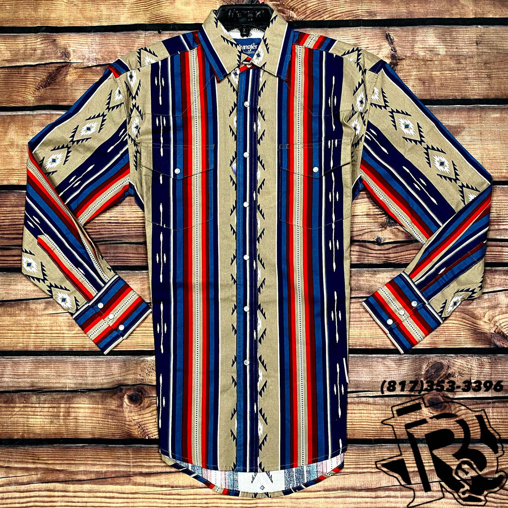 Men's Wrangler Checotah Long Sleeve Shirt