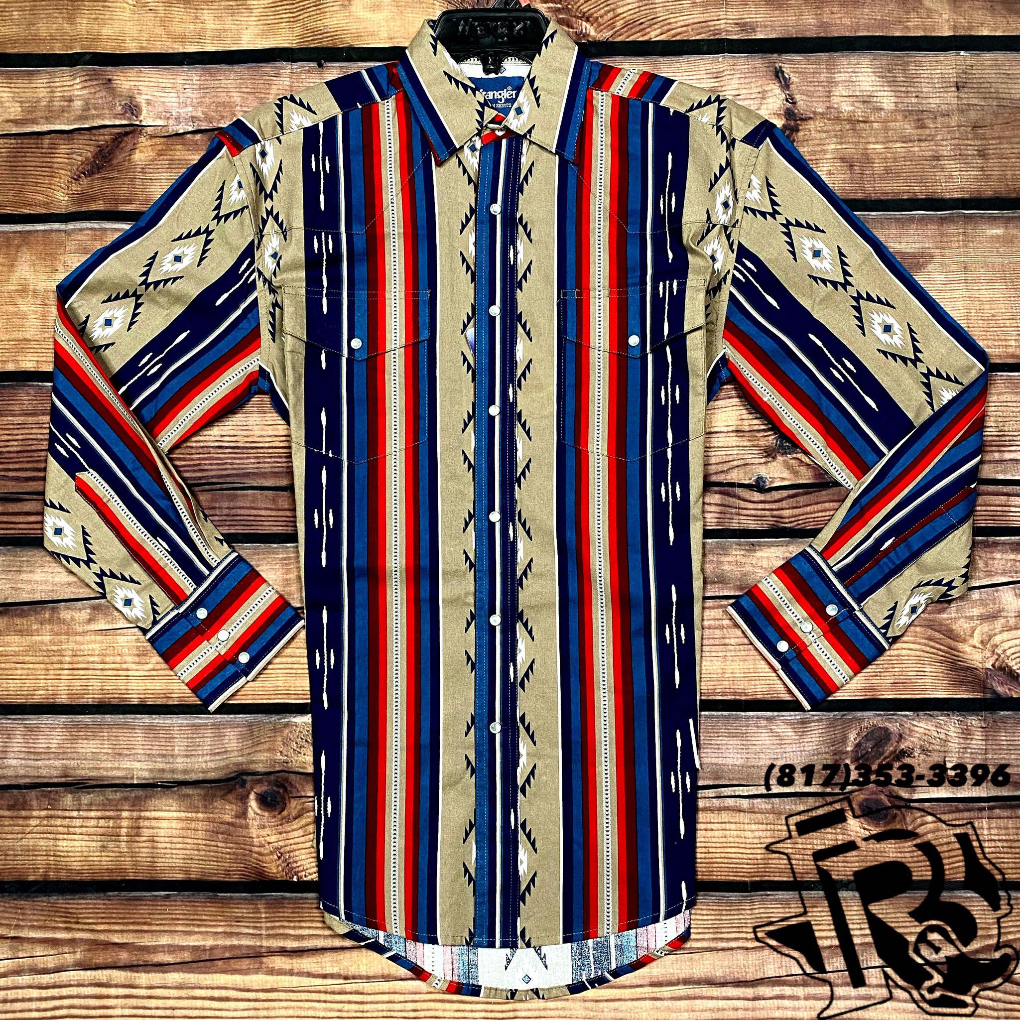 Men's Wrangler Checotah Long Sleeve Shirt