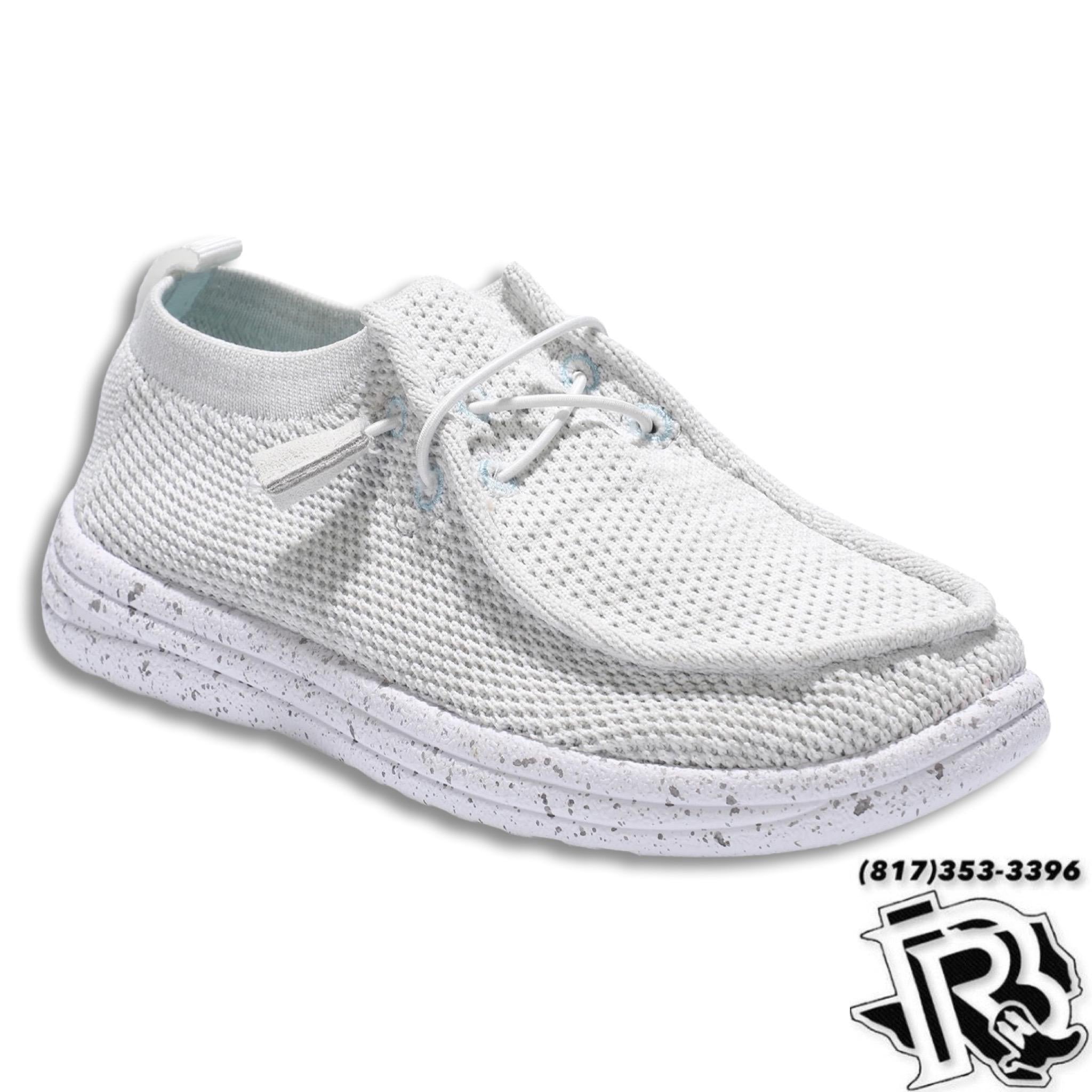 “ MICHELLE “ | WOMEN LIGHT GREY CASUAL CANVAS SHOE