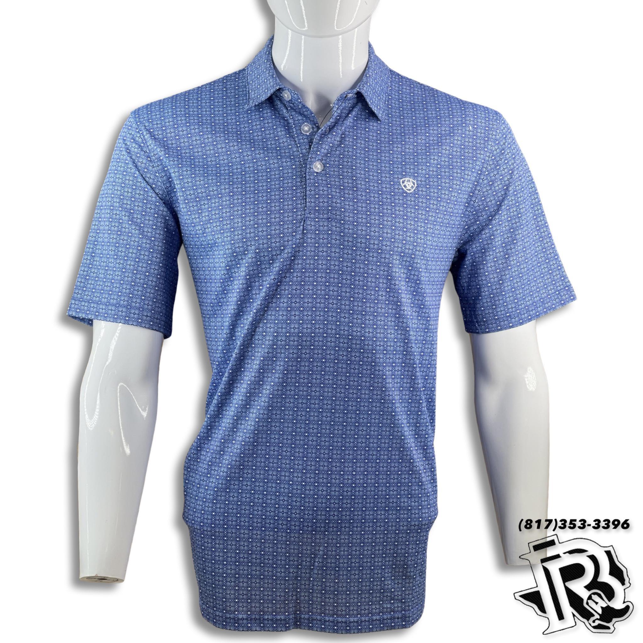MEN'S POLO | ARIAT CERULEAN MEDALLION ( 10039794 )