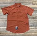 Ariat Boys VENTTEK Outbound short sleeve Baked Clay shirt |10055420