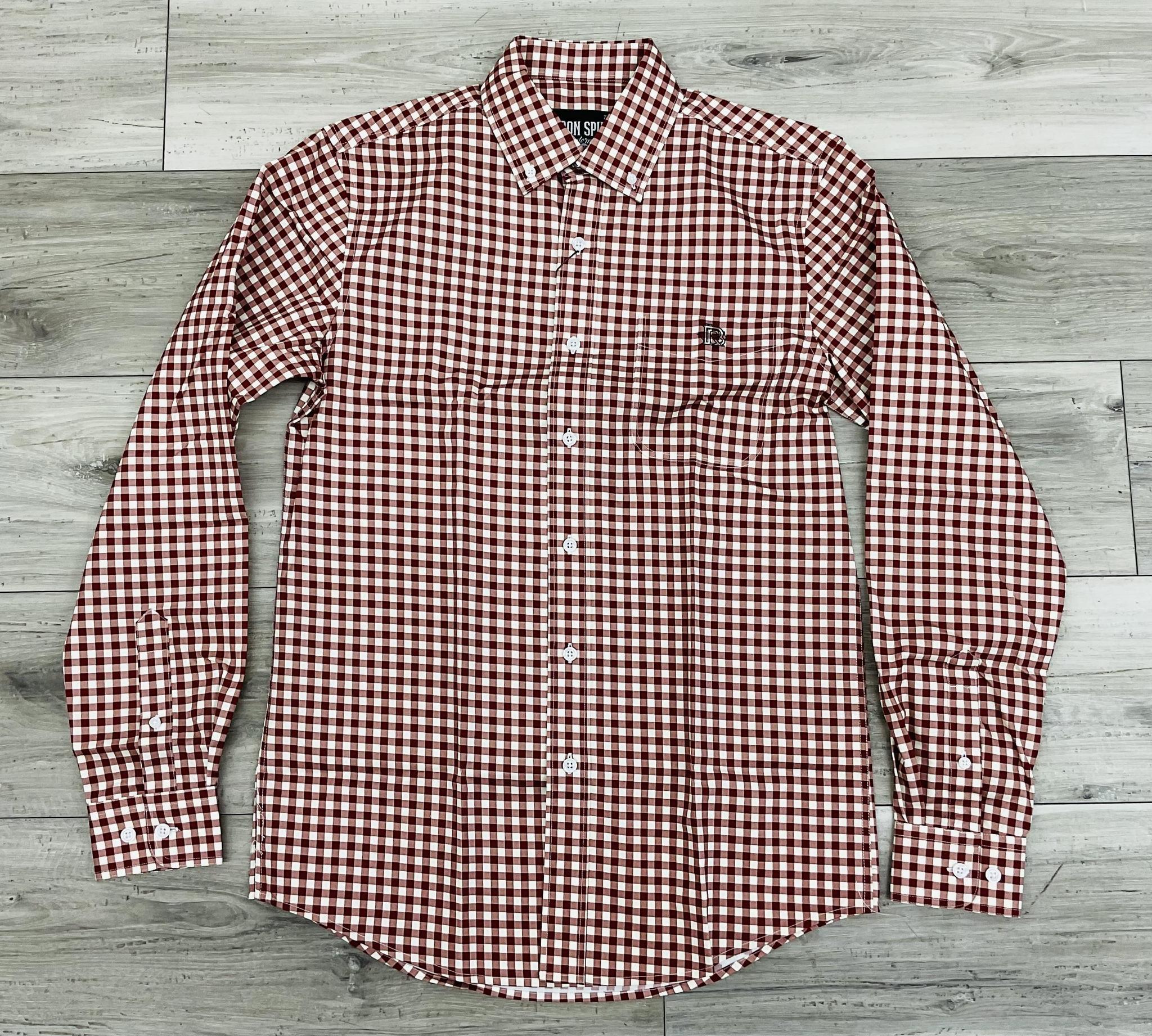 Maverick  | Iron Spur Men’s Western Long Sleeve  Shirt