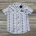 BOYS ROCK & ROLL TEK AZTEC NATURAL PRINT SHIRT |BBN3S05950