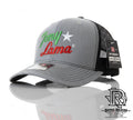 TONY LAMA GREY WITH BLACK MESH MEN SNAP BACK CAP