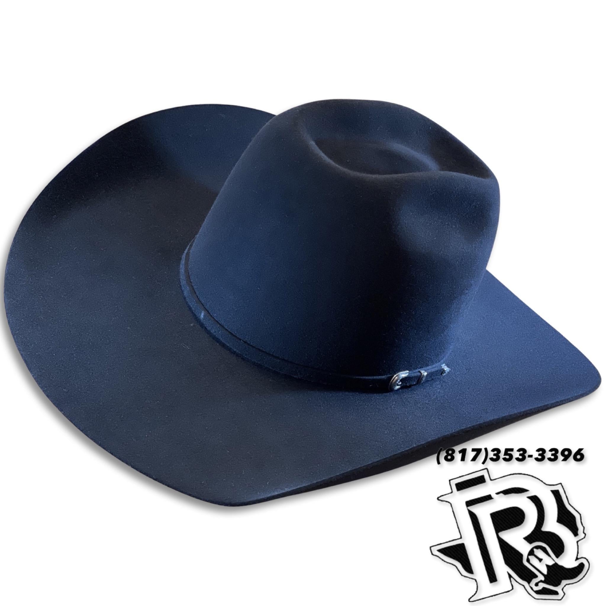 7X BLACK | RODEO KING FELT COWBOY HAT