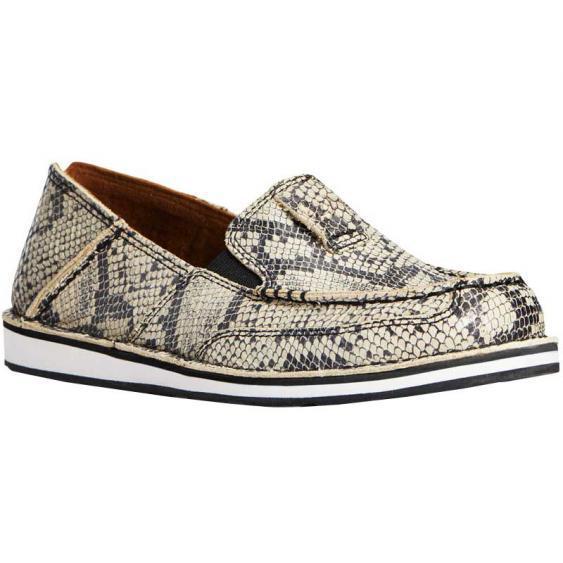 Ariat Cruiser Black/ White Snake 10034138 (Women's)
