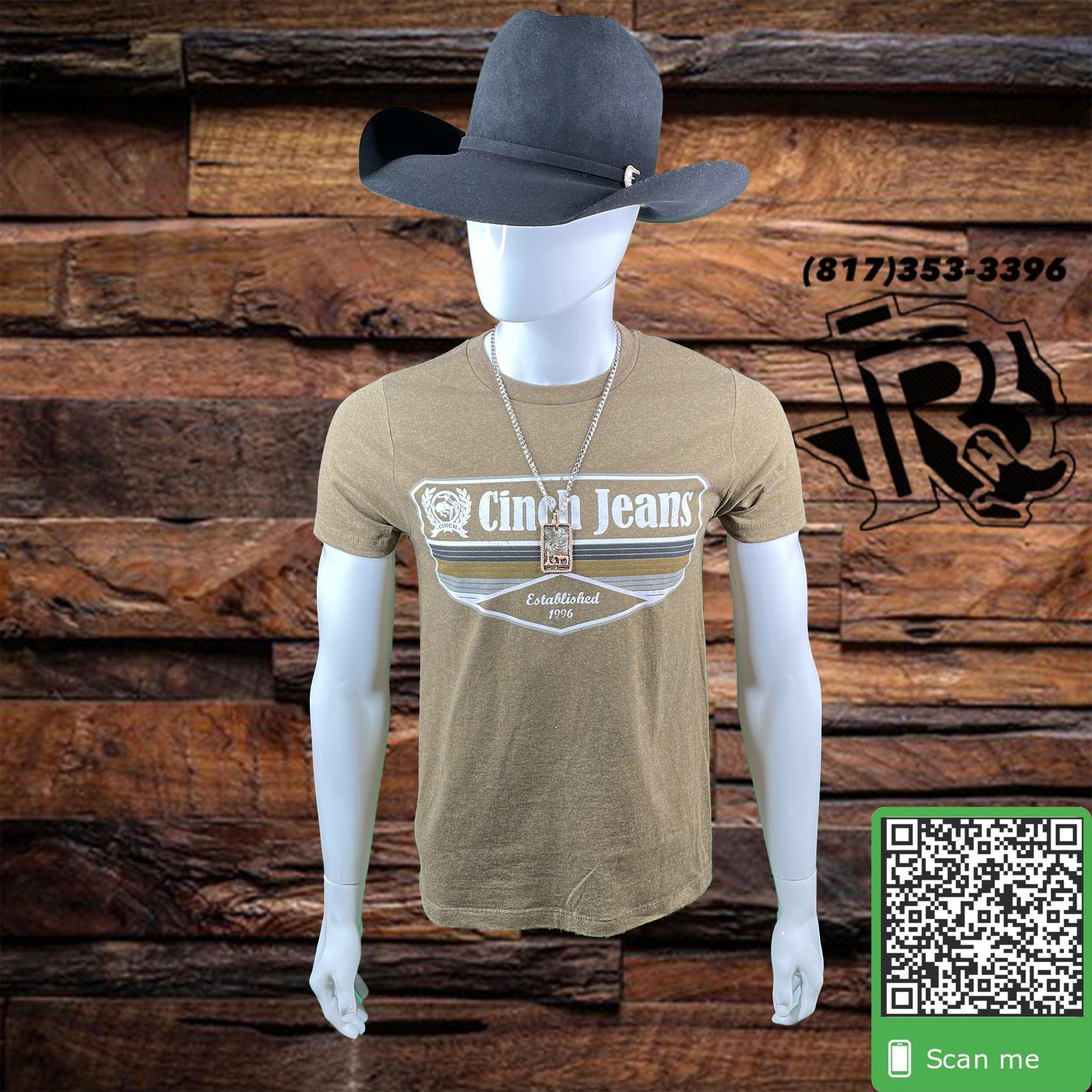 CINCH | MEN T-SHIRT LIGHT BROWN
