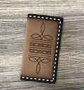 3D RODEO BOOT STITCH BROWN WALLET |D250016602