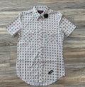Mens Rock & Roll Short Sleeve 2 pkt Medallallion Orange Shirt | BMN3S03951