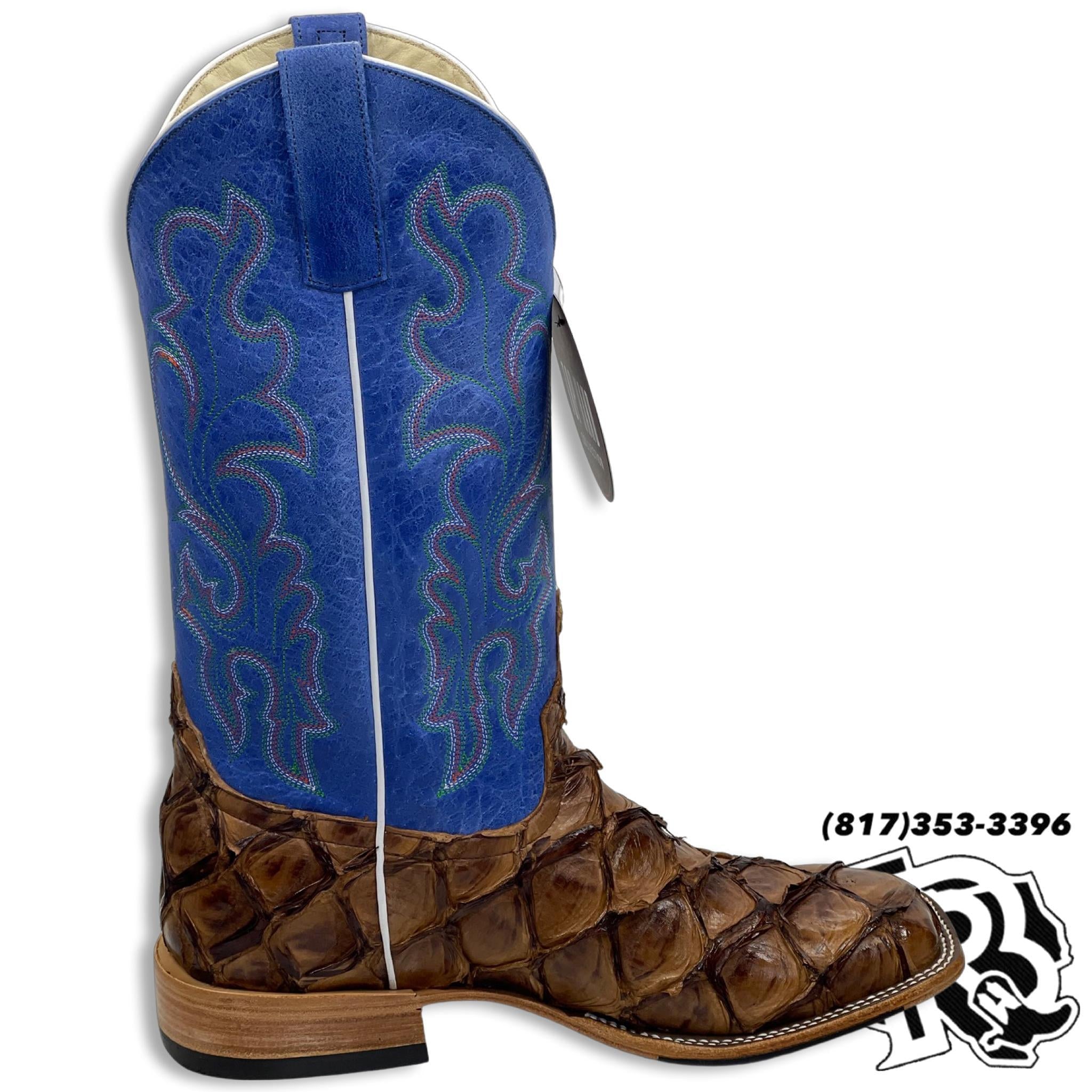 CIGAR MATTE BIG BASS ORIGNAL | MEN SQUARE TOE BOOTS