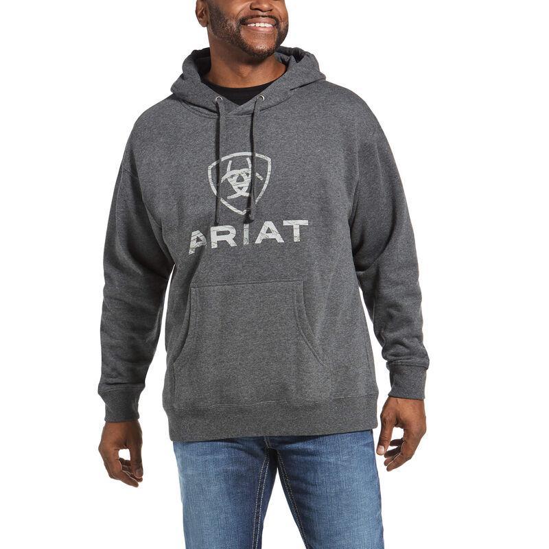 MEN'S ARIAT ROUGHGRIAN HOODIE GREY (10033135)