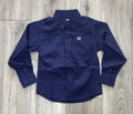 CINCH TODDLER LONG SLEEVE ROYAL SHIRT | MTW7061412
