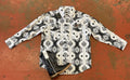 BOY'S LONG SLEEVE SNAP SHIRT ROCK & ROLL  |B8S3311