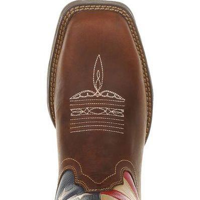 WORK BOOT (NO STEEL TOE) | DURANGO® WOMEN PATRIOTIC FLAG WORK BOOT  DRD0234