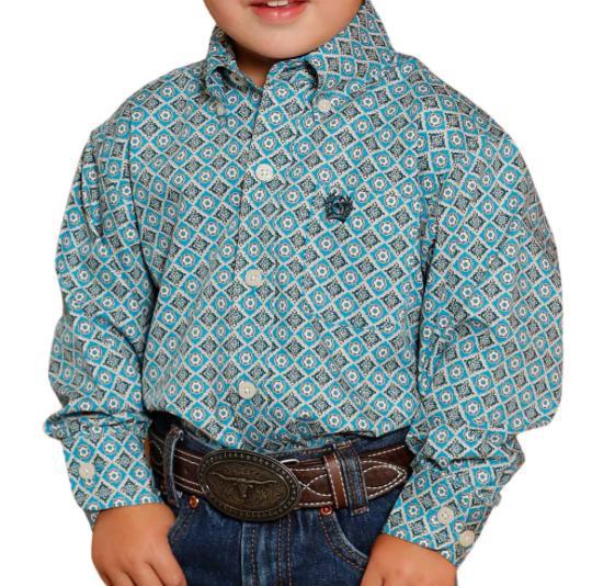 CINCH TODDLER BOY'S LONG SLEEVE SHIRT STYLE |MTW7061386