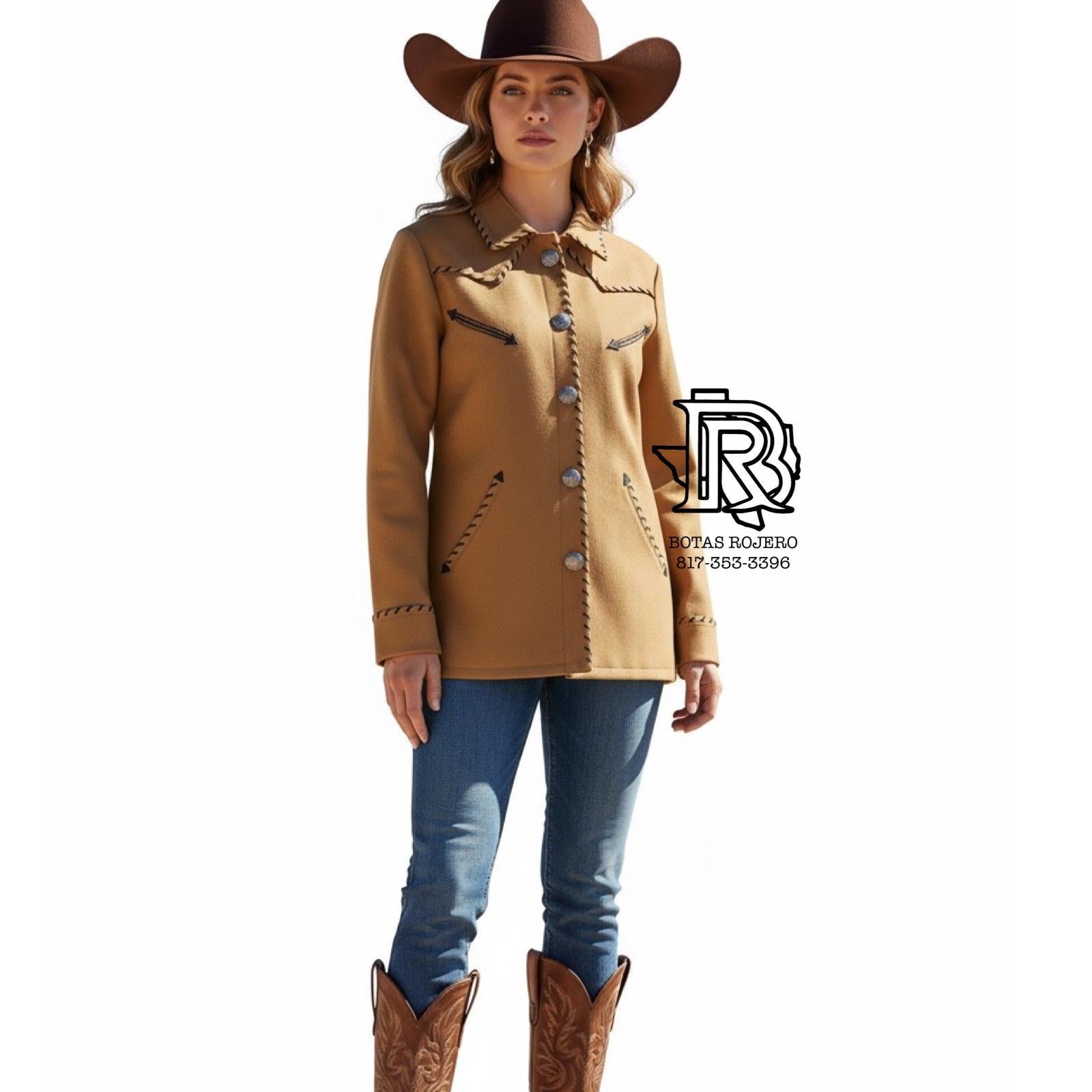 WOMEN’S SHIRT JACKET BROWN CWJ7514001