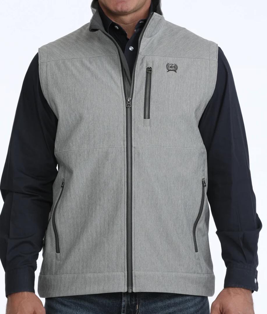 CINCH MEN’S GRAY BONDED VEST |MWV1515031
