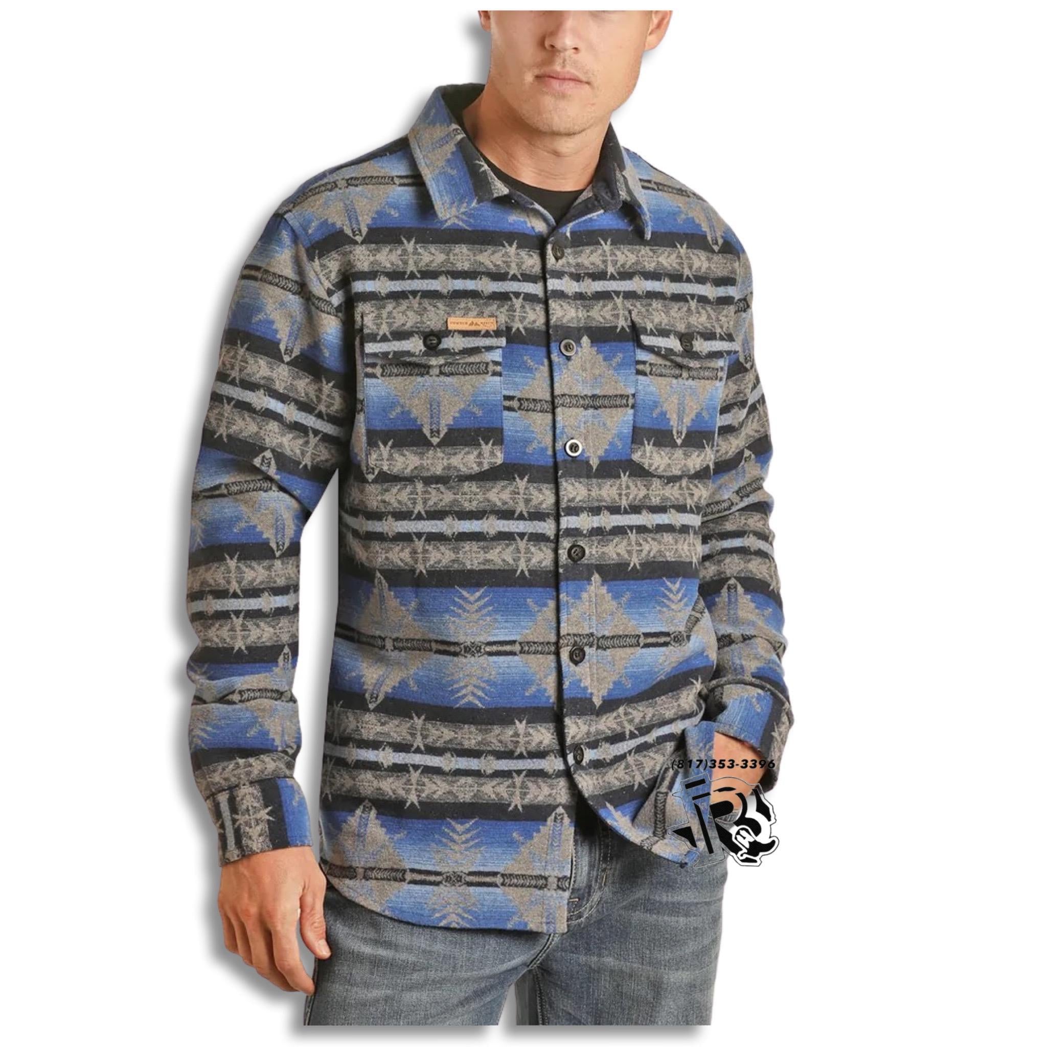 “ Miguel “ |MEN WESTERN JACKET BUTTON UP LONG SLEEVE 92-1015