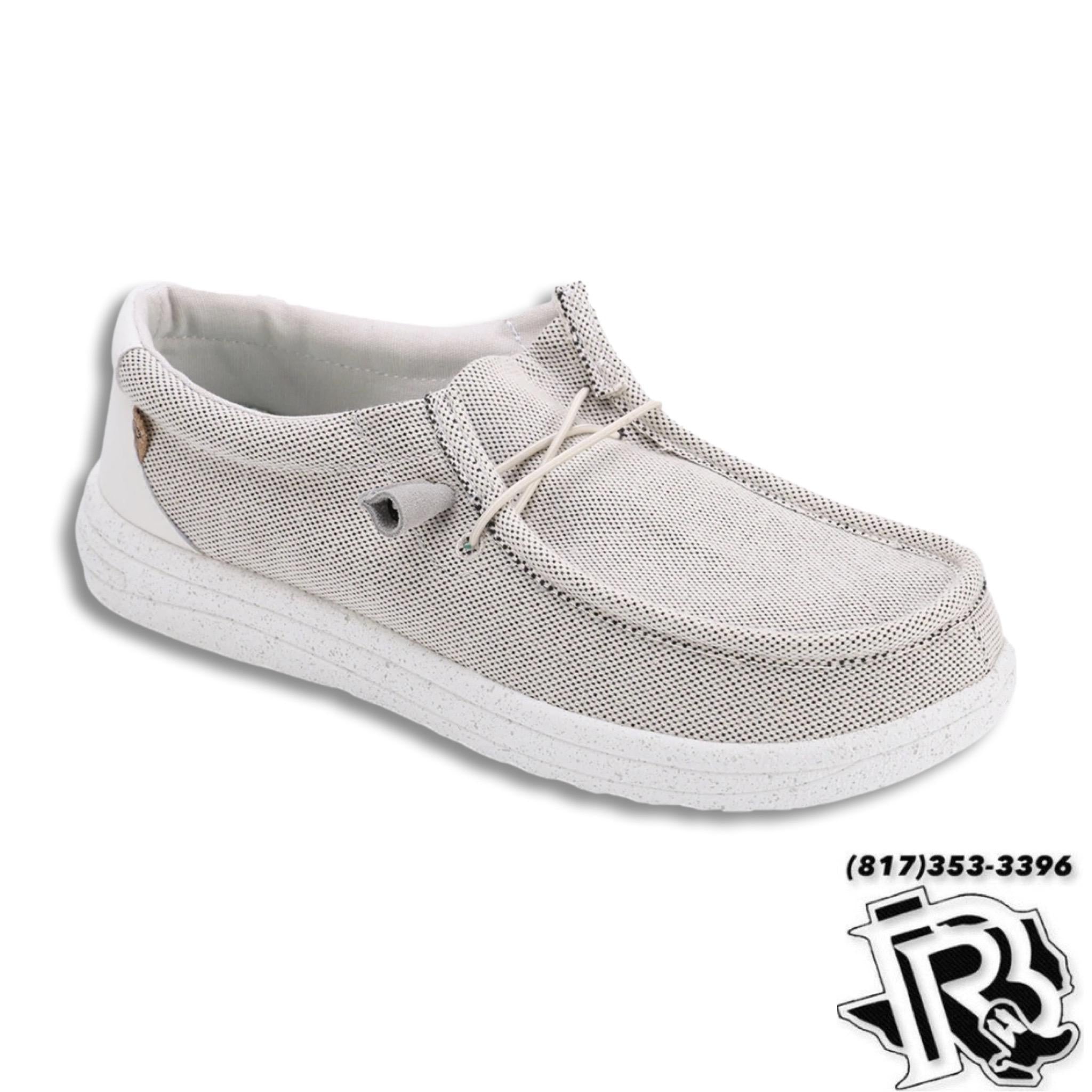 “ PAUL “ | WHITE MEN'S CASUAL CANVAS SHOE