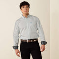 ARIAT MEN’S WRINKLE FREE BRYTON FITTED LONG SLEEVE SHIRT | 10079263