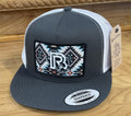 “ Sebastian “ | WESTERN CAP BY BR AZTEC WHITE/GRAY