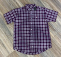 CINCH MENS PURPLE SHORT SLEEVE SHIRT | MTW1111484