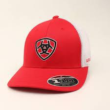 ARIAT CAP RED/WHITE  A300007904