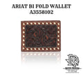 ARIAT BIFOLD FLORAL WALLET  A3558102