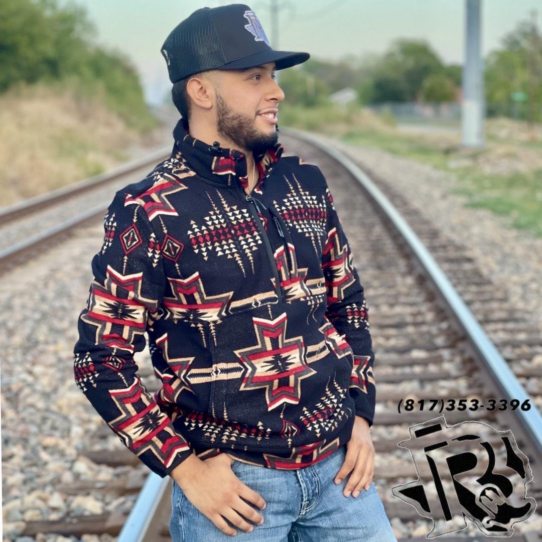 “ STEVEN “ | MEN WESTERN PULL OVER RED | DM91C01488