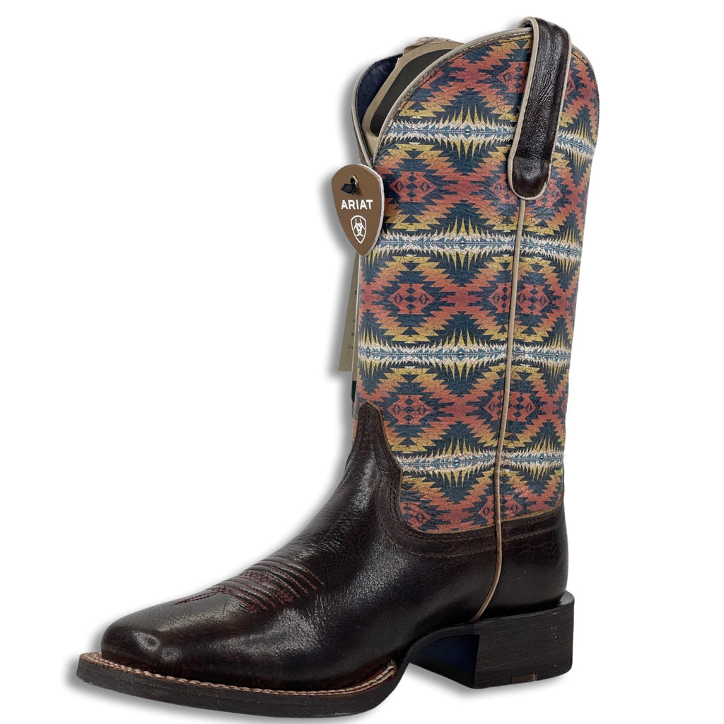 AZTEC TOP | ARIAT WOMEN BOOTS DARK BROWN