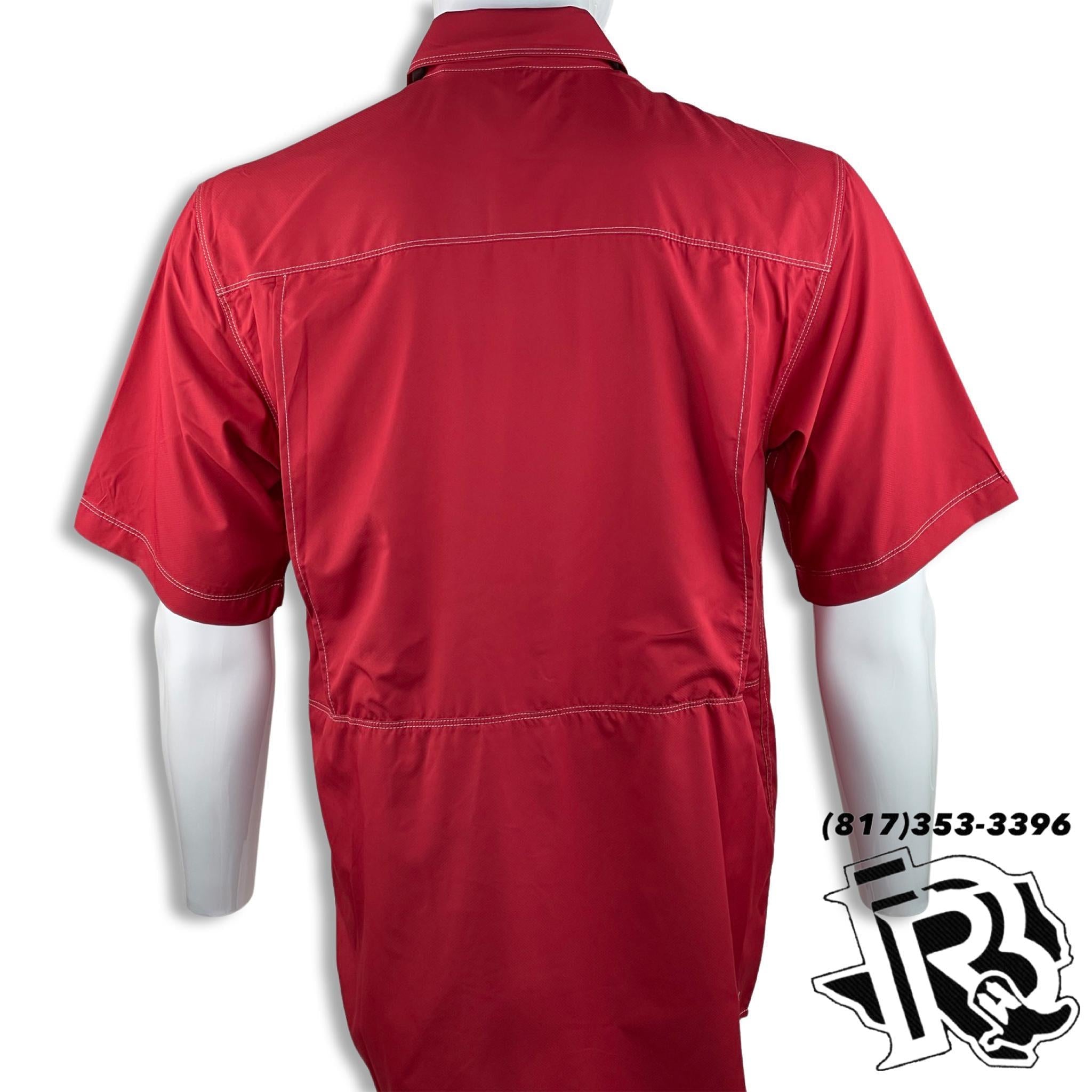 ARIAT MEN | VENTEK RED WITH BREATHABLE BACK POCKETS (10035439)