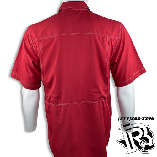 ARIAT MEN | VENTEK RED WITH BREATHABLE BACK POCKETS (10035439)