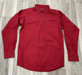 ARIAT MEN'S SOLID TWILL SCARLET SAGE SHIRT |10079475