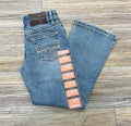 Boys Rock & Roll Two tone rope light vintage bootcut  Jeans | BB0BD04248 Orange Label