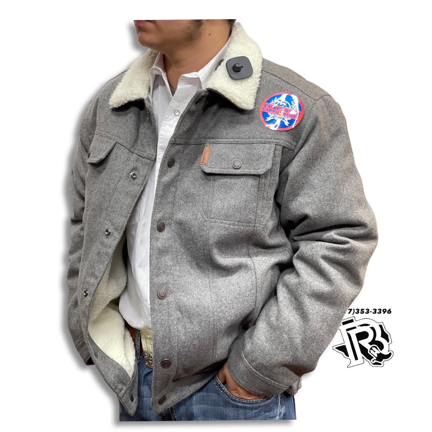 “ Hudson “ |  MEN'S CINCH GRIZZLY JACKET GREY  MWJ1074003