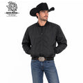 ‘’MATTHEW’’ BLACK BOMBER JACKET
