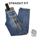 02 KIDS | STRAIGHT | DARK WASH | IRON SPUR | KIDS WESTERN JEANS