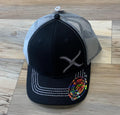 Mens twisted X Ballcap black/gray | XC-40