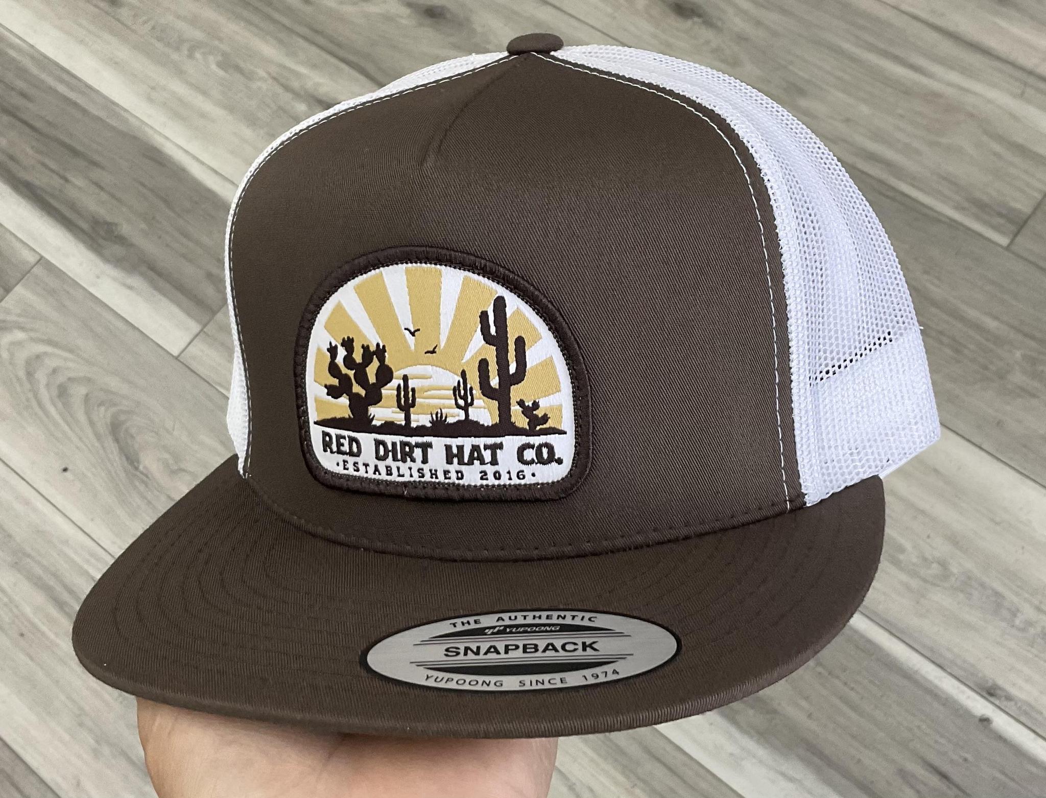 RED DIRT CAP DAY BREAK BROWN/WHITE  |RDHC-417