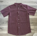 ARIAT MEN’S PIPPIN MAROON BANNER GEO PRINT SHORT SLEEVE SHIRT | 10071729