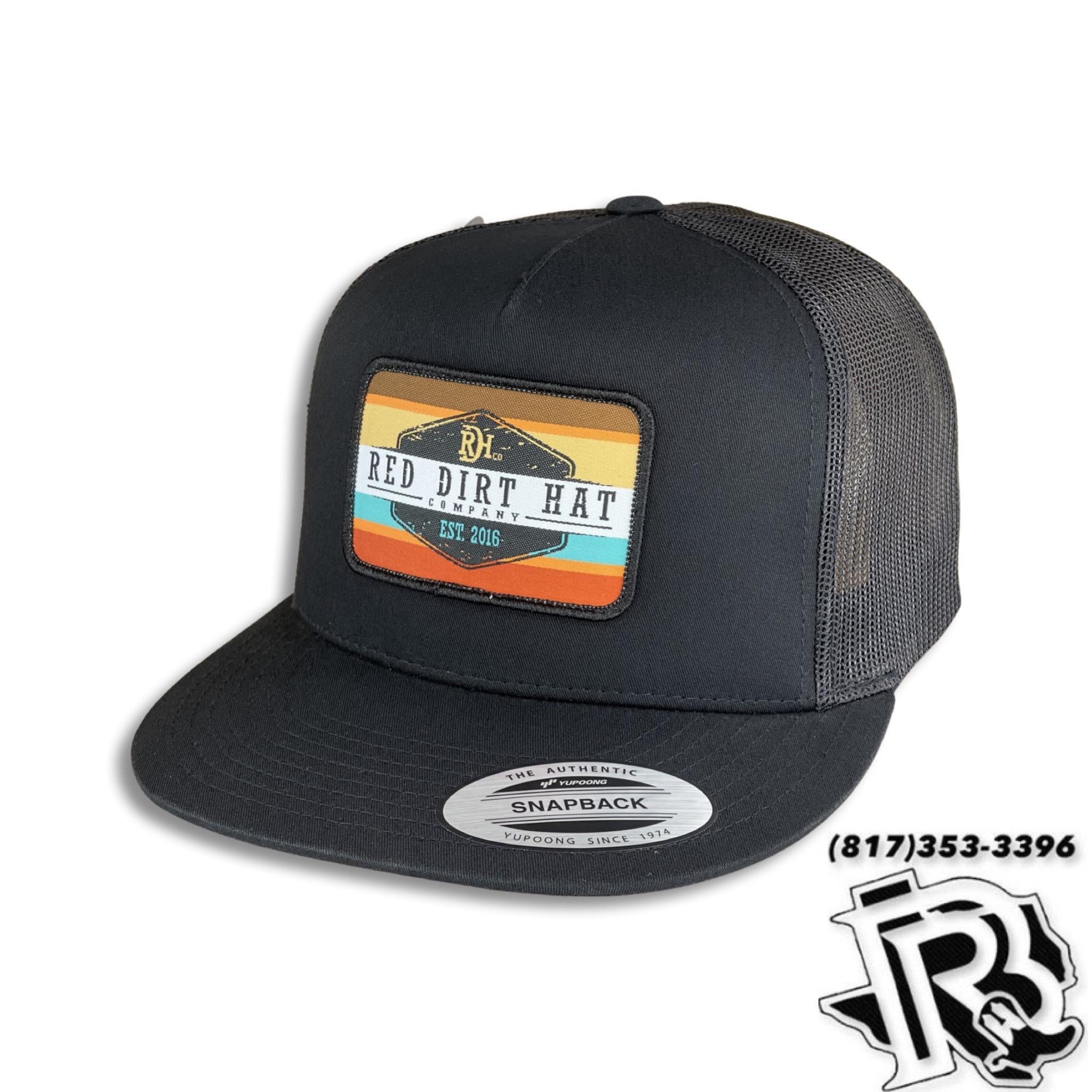 “ SUNSET “ | RED DIRT COMPANY CAP BLACK