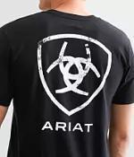 Ariat Men’s Barn Shield Black T-Shirt | 10061461