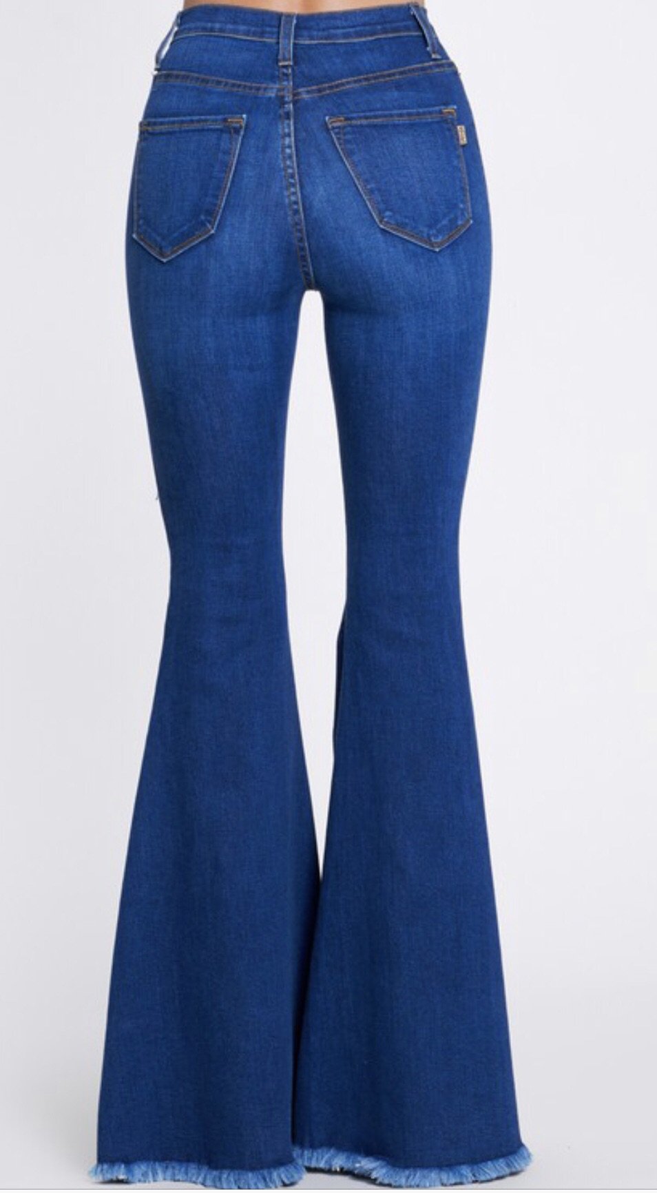 Denim bell bottoms