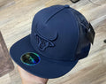 “JERRY “ | MEN’S  CAP NAVY LOST CALF |LCF00075