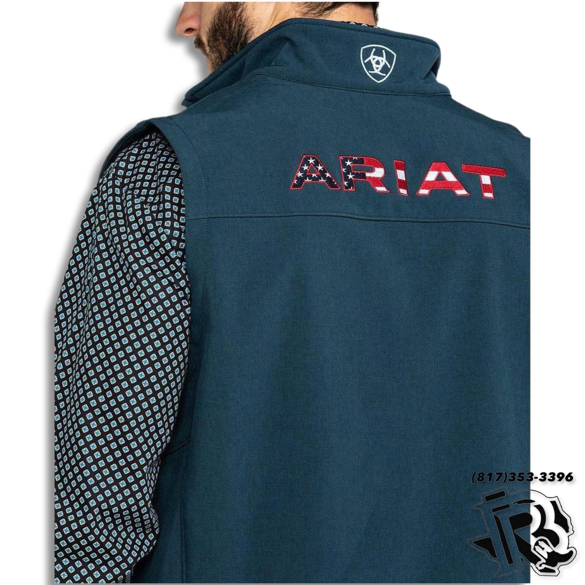 ARIAT | MEN VEST AMERICAN FLAG BLUE 10028326